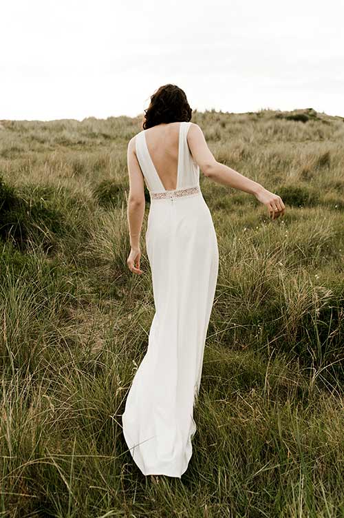 Robe de mariée bio local