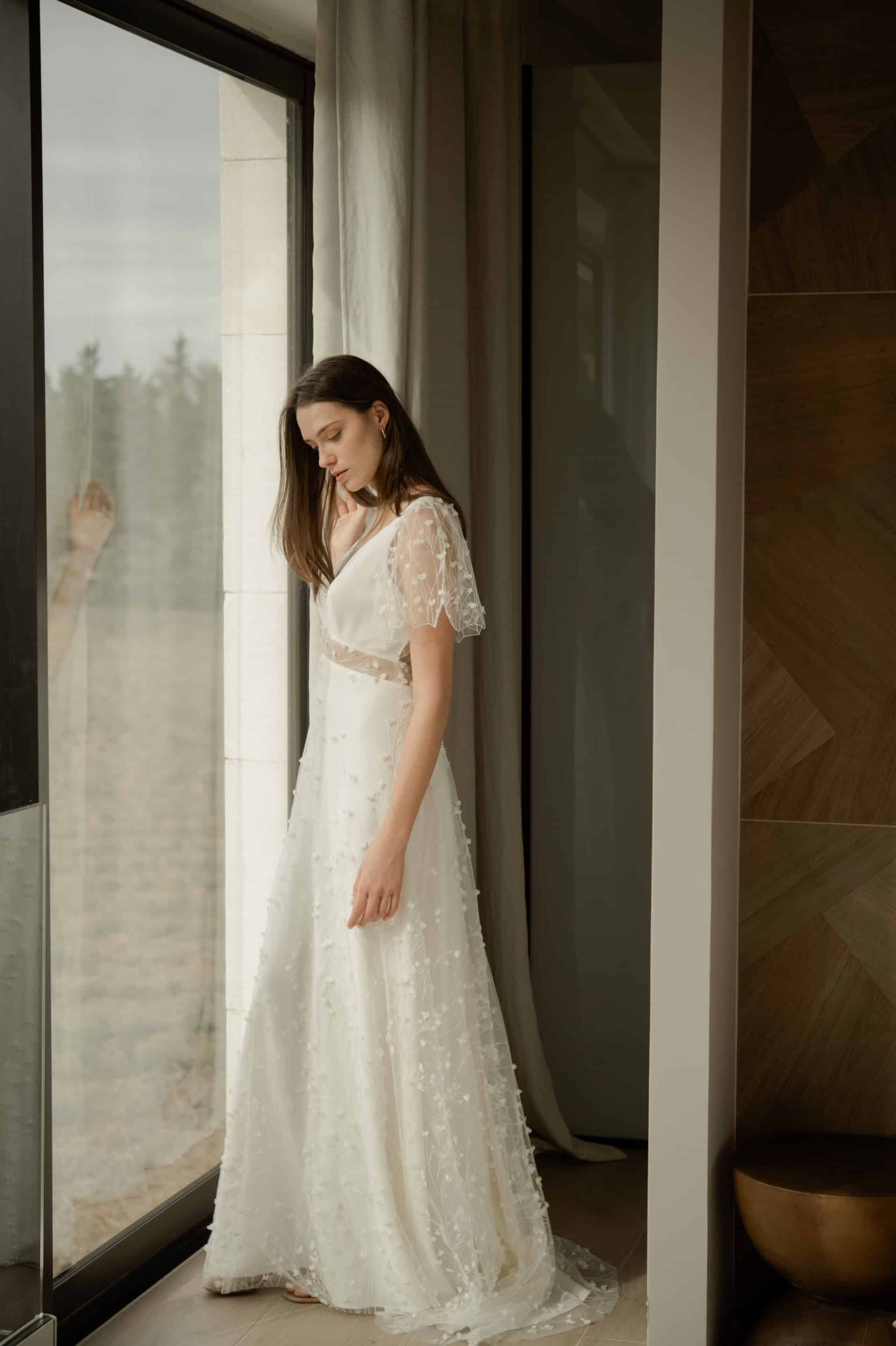 Robe de mariée nature discount