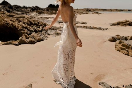 IMPRESS ME JO Robe de mariée 2 parties simple